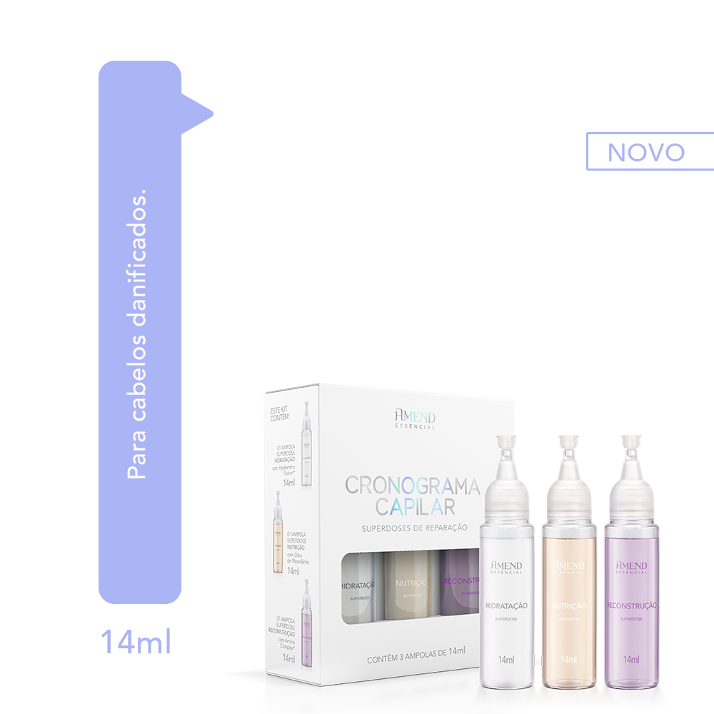 Amend Essencial Cronograma Capilar Superdoses de Reparação